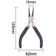PandaHall 3 Pieces Jewelry Plier Tool - Side Cutting Plier PT-PH0001-03-2