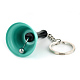 Platinum Tone Iron Bell Keychain KEYC-Q081-03-2