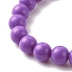 Bracelets extensibles en perles acryliques pour enfants BJEW-JB07784-6