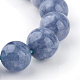 Quartz naturel teints chapelets de perles rondes X-G-R173-8mm-03-4