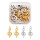 40 pièces 2 couleurs pendentifs clé de sol en alliage de style tibétain FIND-FS0001-11M-1