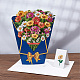 3D-Blumen-Pop-up-Grußkarte aus Papier AJEW-WH0248-36A-6