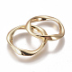 Lega di rings collega&nbsp;PALLOY-WH0065-89D-G-1