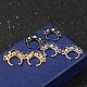 304 Stainless Steel Rhinestone Nose Studs Nose Piercing Jewelry AJEW-M022-13-1