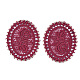 Grandes décorations de pendentif tissées de polyester FIND-S283-02C-1