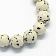 Chapelets de perles de pierres précieuses synthétiques X-G-R271-16mm-Y29-1