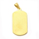 Placage ionique (ip) 304 pendentifs religieux en acier inoxydable STAS-E184-18G-2