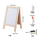 Folding Wooden Easel Sketchpad Settings DIY-WH0199-32-5