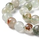 Natural Green Rutilated Quartz Beads Strands G-Q1001-A03-02-3