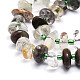 Natural Lodolite Quartz Beads Strands G-E569-J05-3