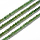 Natural Green Diopside Beads Strands G-A178-B02-2mm-1