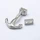 304 Stainless Steel Hook Clasps STAS-F122-29P-1
