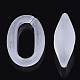 Transparent Frosted Acrylic Linking Rings FACR-N004-005-3