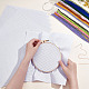 Ткань для вышивки крестиком из хлопка плотностью 11 карат. DIY-WH0032-31A-01-3
