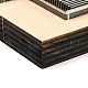 木材切断ダイ  鋼鉄で  DIYスクラップブッキング/フォトアルバム用  装飾的なエンボス印刷紙のカード  マットプラチナカラー  80x80x24mm DIY-WH0178-004-3