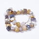 Natural Botswana Agate Beads Strands G-F568-222-2