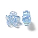Placage uv perles acryliques irisées arc-en-ciel X-PACR-M002-11-3