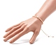 Set di bracciali con perline intrecciate in filo di nylon BJEW-JB06456-6