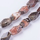Nouvelles brins de perles de jaspe de l'océan naturel G-F554-01-1