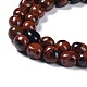 Natural Mahogany Obsidian Beads Strands G-C038-02I-4