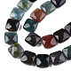 Natural Indian Agate Beads Strands X-G-S357-D02-03-2