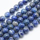 Chapelets de perles en lapis-lazuli naturel X-G-E489-01-8mm-1