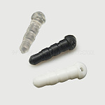 Plastic Mobile Dustproof Plugs, Mixed Color, 16mm, Pin: 3.5mm, Hole: 1mm