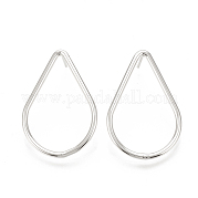 Brass Stud Earrings KK-T029-08P