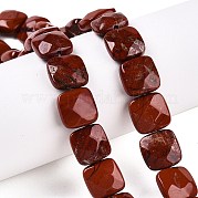 Натуральные красные яшмы бусы пряди G-T138-161