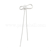 Большие подвески из прозрачного стекла KK-Z034-05P