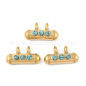 Синтетические бирюзовые подвески STAS-P380-65G-01
