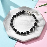 Браслеты из натурального турмалина для женщин BJEW-H623-01S-07