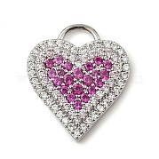 Латунные микро проложить кубического циркония подвески KK-I276-29P-04