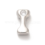 Стойки обшивки латунь кубического циркония бусы KK-L210-008P-I
