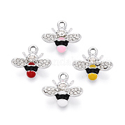 Rhinestone сплава и эмали подвески PALLOY-T092-41P