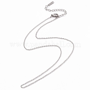 304 collar de cadena de cable de acero inoxidable para hombres y mujeres STAS-G299-04P