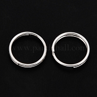 304 Stainless Steel Split Rings, Double Loops Jump Rings, Real 18K Gold  Plated, 5x1mm, Inner Diameter: 4mm, Single Wire: 0.5mm