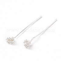 Spille a testa di fiore in ottone&nbsp;KK-G413-04S