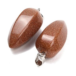 Synthetischen Goldstone-Anhänger&nbsp;GG-K002-16Q