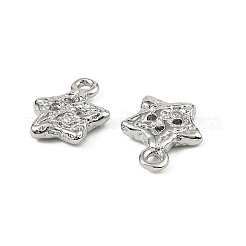 Ottone micro spianare pendenti zirconi&nbsp;KK-D106-13P