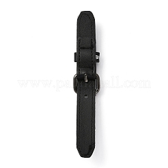 PU-Lederimitat Knebelschnallen zum Annähen&nbsp;FIND-WH0114-32B