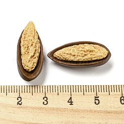 Cabochons décodés en résine opaque&nbsp;RESI-H156-02-21