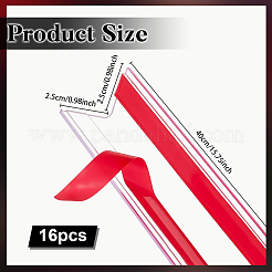 16 striscia autoadesiva anticollisione in PVC&nbsp;AJEW-OC0016-14A
