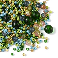 Kit per la creazione di gioielli con perle di vetro fai da te&nbsp;DIY-FS0004-31