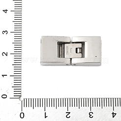 Fermoirs déployants en acier inoxydable 304&nbsp;STAS-S185-15P-B