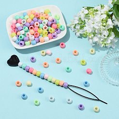 208pcs perles européennes acryliques&nbsp;OHAR-FS0001-02A