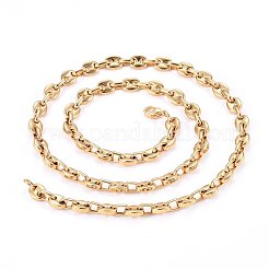 304 Edelstahl Schmucksets&nbsp;SJEW-O095-03G