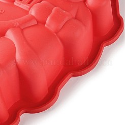 Weihnachtsmann-Kuchen-DIY-Statuenform aus lebensmittelechtem Silikon&nbsp;DIY-K075-06