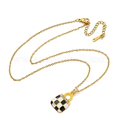 201 collane a catena in acciaio inossidabile&nbsp;NJEW-G138-05G