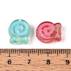 Perles en acrylique transparente&nbsp;TACR-T030-17M